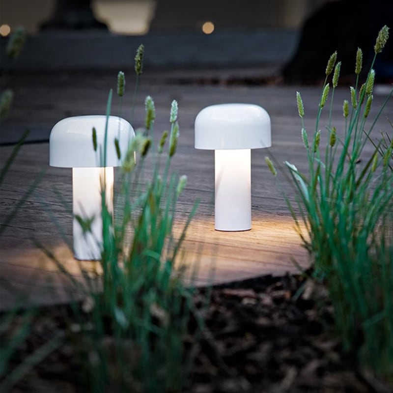 Bellhop - USB Rechargeable LED Cordless Table Lamp | Mushroom Desk Lamp
