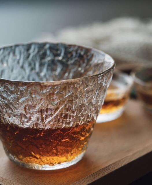 180 ml Japanese Style First Snow Glass - 4 pcs - mokupark.com