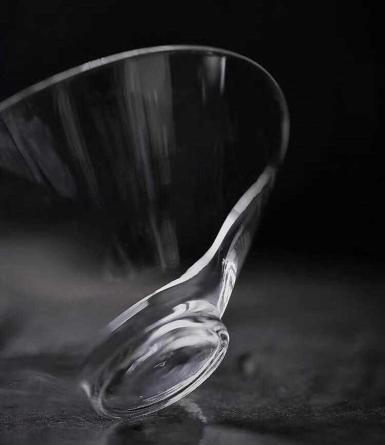Japanese High Temperature Resistant Simple Glass Tea Bowl & Spoon Set ｜ Chawan Set - mokupark.com