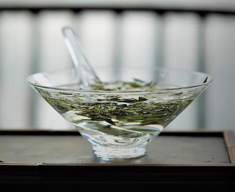 Japanese High Temperature Resistant Simple Glass Tea Bowl & Spoon Set ｜ Chawan Set - mokupark.com