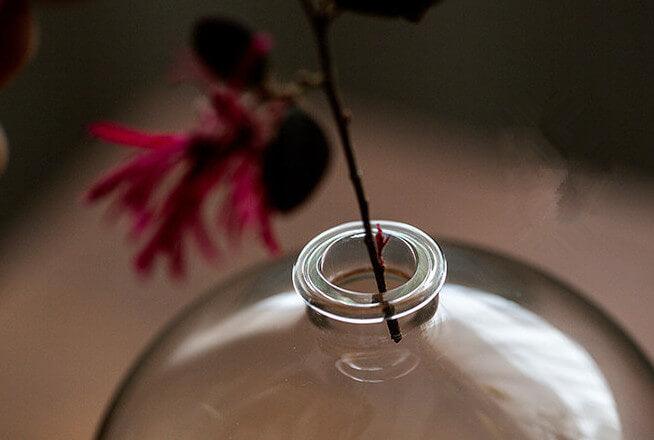 Japanese Pot Belly Glass Vase - mokupark.com