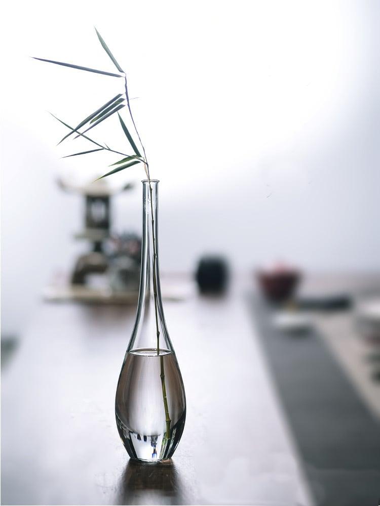 Japanese GY Transparent Glass Vase - mokupark.com