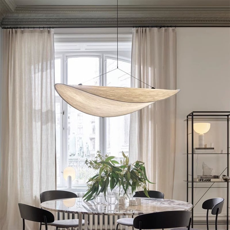 Crisp Silk Pendant Light