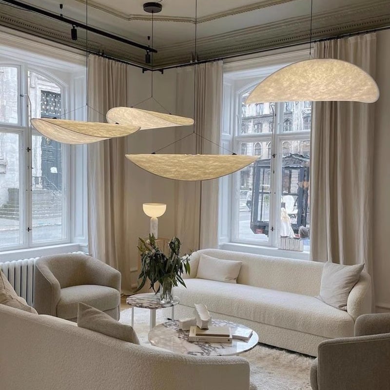 Crisp Silk Pendant Light