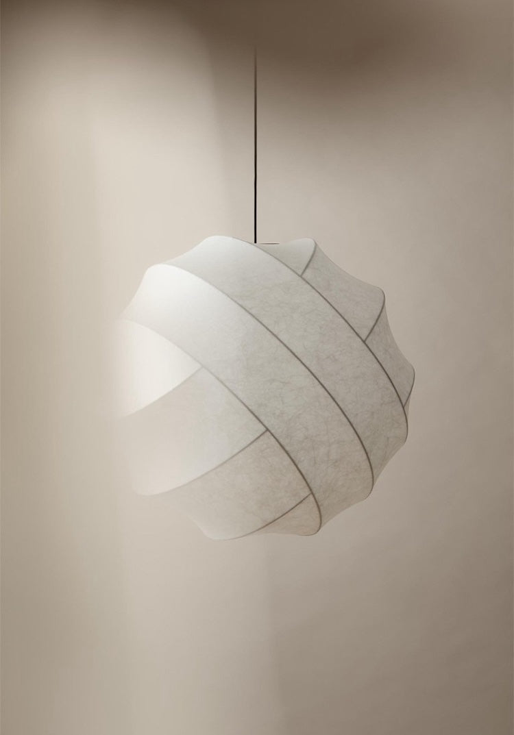 C4 Orb Silk Pendant Light