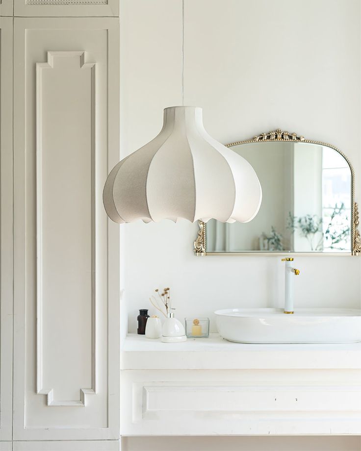 CL-Onion Silk Pendant Light