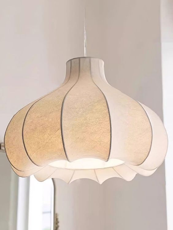 CL-Onion Silk Pendant Light