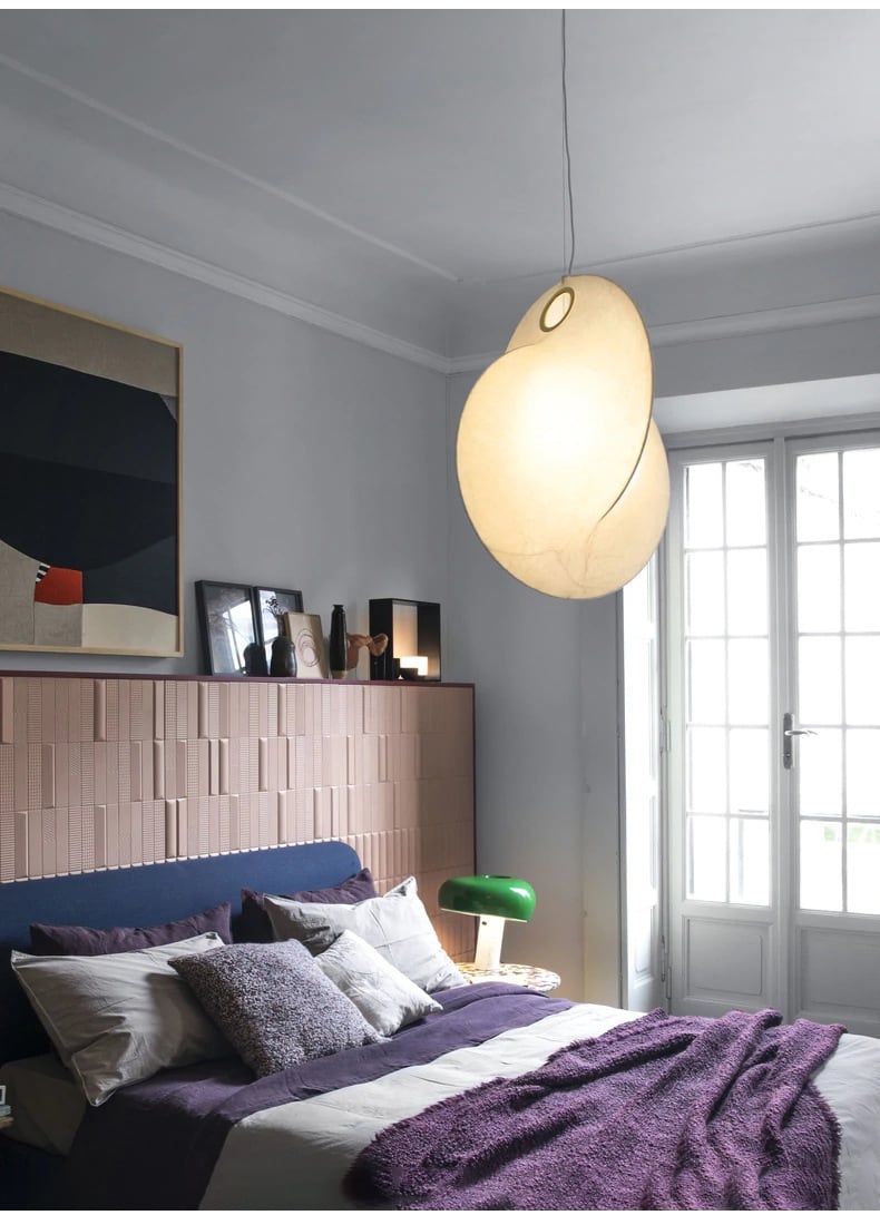 Cherry Silk Pendant Light