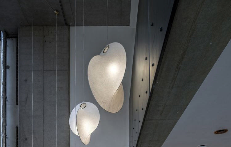 Cherry Silk Pendant Light