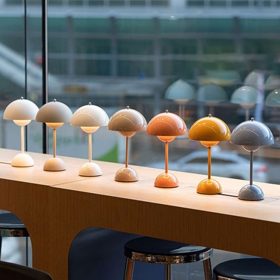 D160mm Mushroom Table Lamp