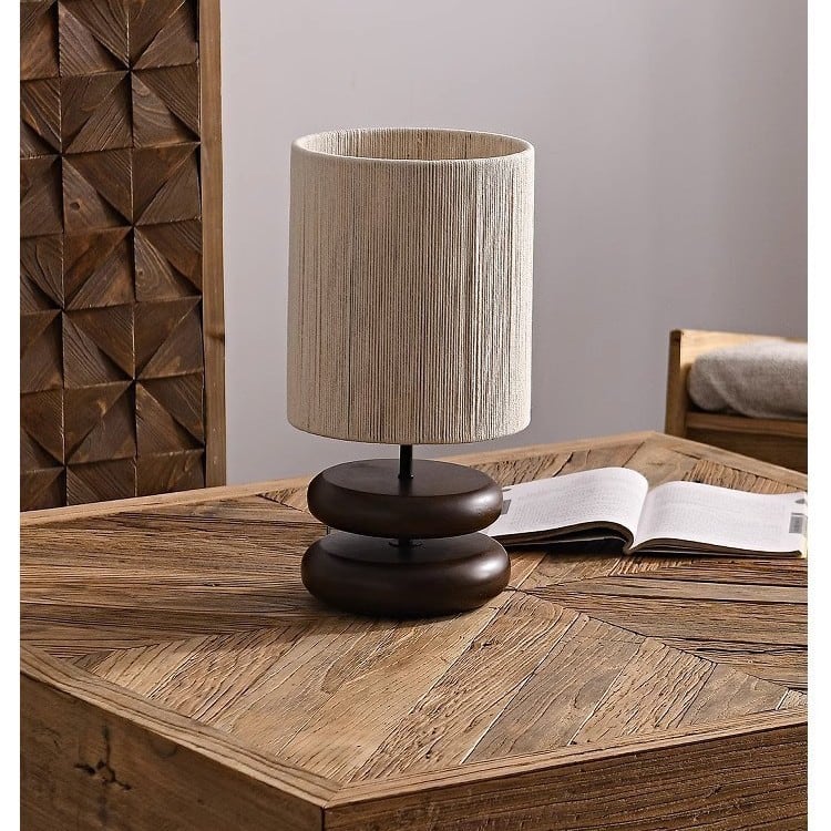 HINOKI Stack Wood Table Lamp