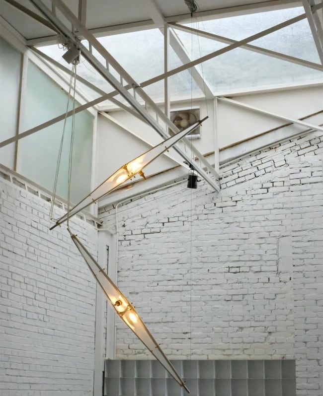 MP Fragment Glass Pendant Light
