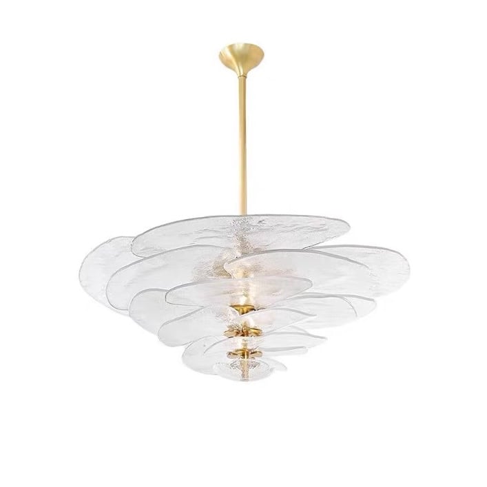 Lilypad Glass Chandelier | Pendant Light