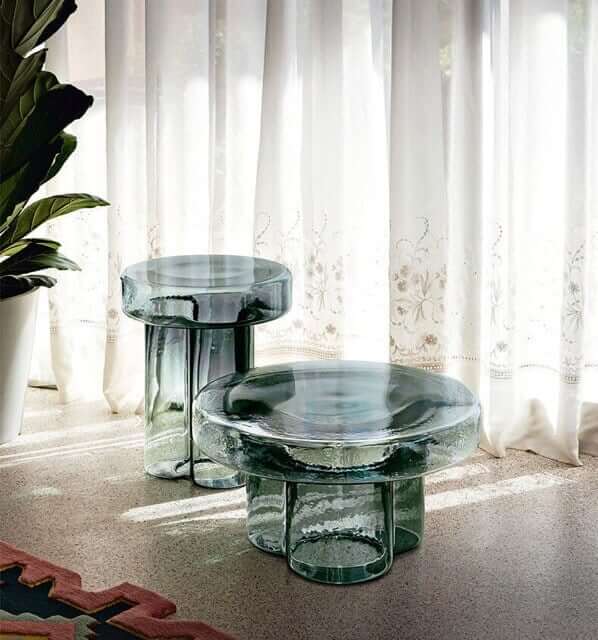 MP SODA - Glass Table | Side Table | Coffee Table