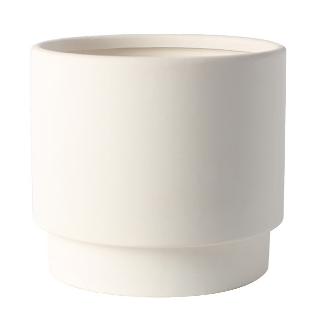 Pandora Set of 6 - Handmade Plant Pots In/Outdoor Beige