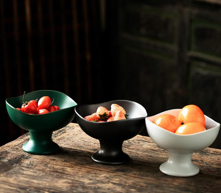 Japanese 154mm Tea Art Dessert Plate | Potted Decorative Tray - mokupark.com