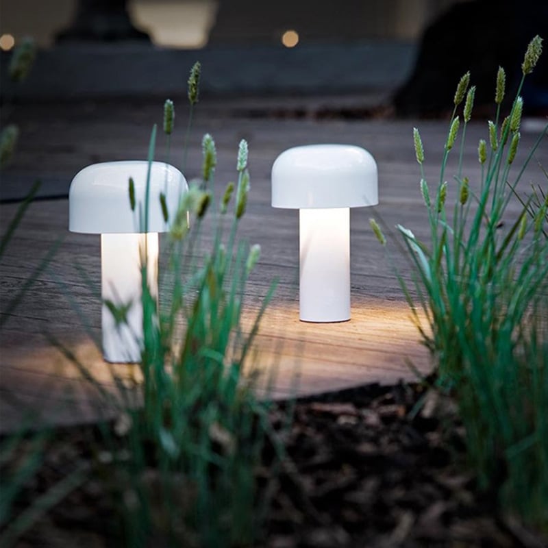 USB Rechargeable LED Cordless Table Lamp | Mushroom Desk Lamp