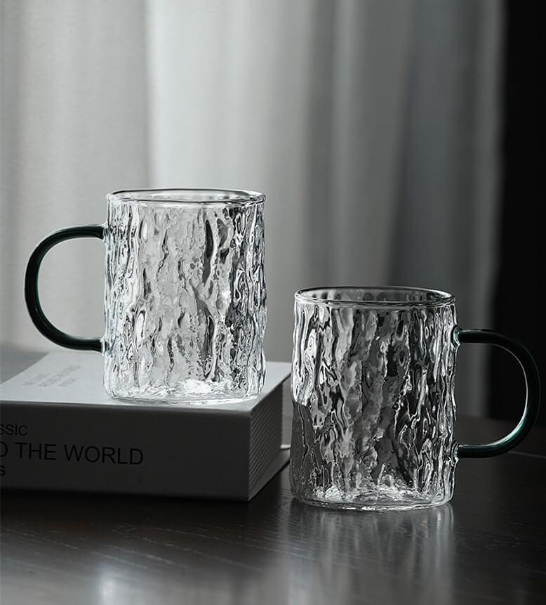 Japanese High Temperature Resistant coffee glass - 2 pcs - mokupark.com