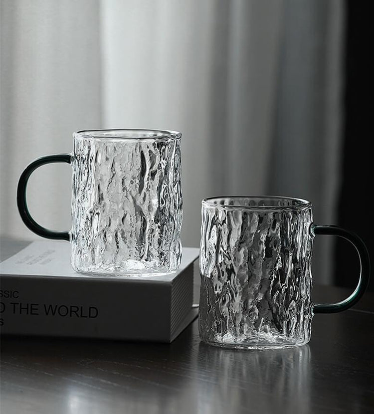 Japanese High Temperature Resistant coffee glass - 2 pcs - mokupark.com