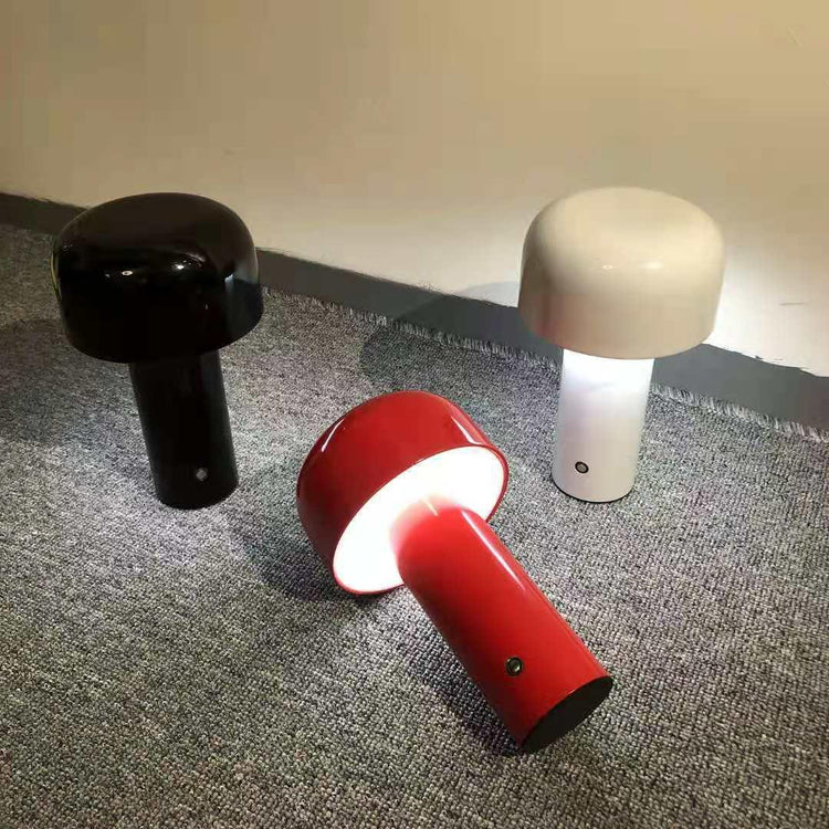 USB Rechargeable LED Bellhop Table Lamp | Mushroom Desk Lamp - mokupark.com