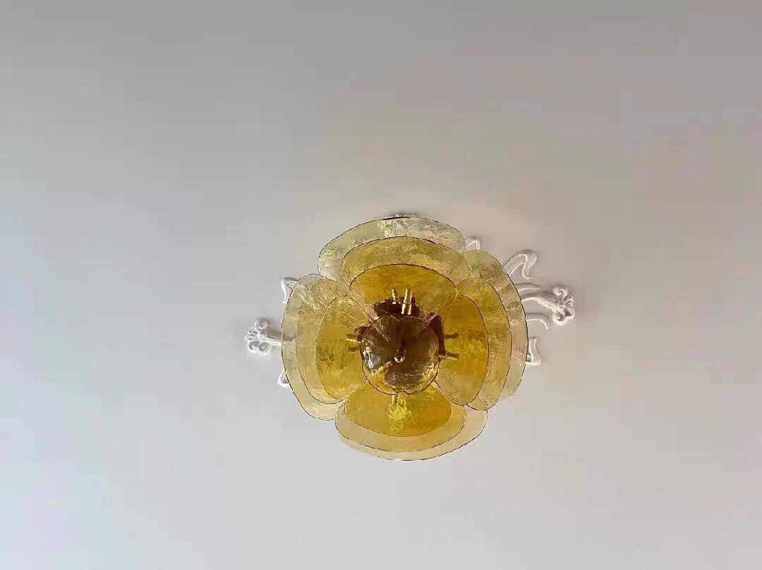 Lilypad Glass Chandelier | Pendant Light