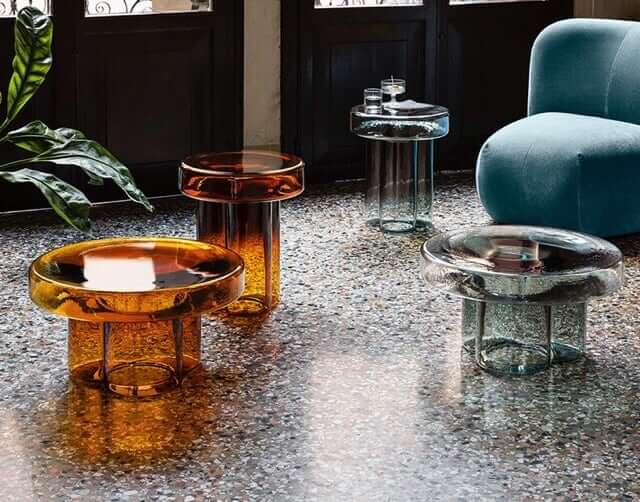 MP SODA - Glass Table | Side Table | Coffee Table