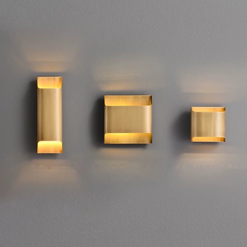 CS100 Square Copper Sconce | Wall / Corridor light