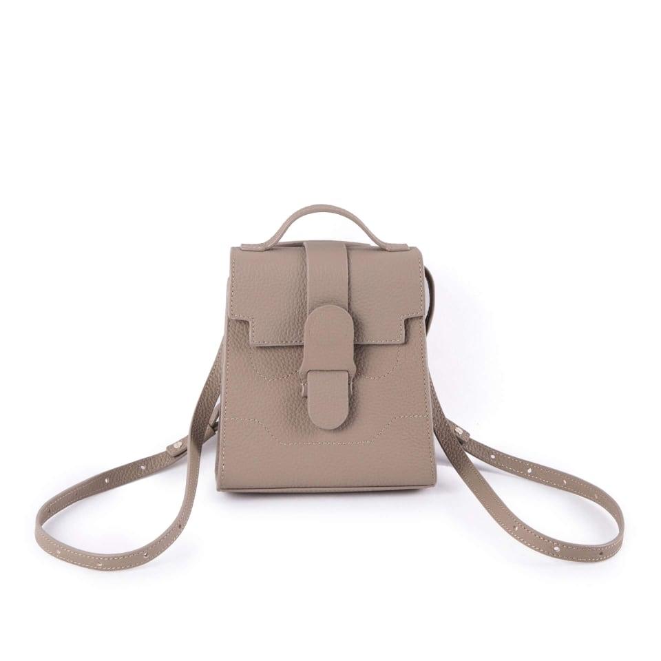 Alunna Style Mini Commuter Backpack | Handbag | Crossbody Bag in Leather
