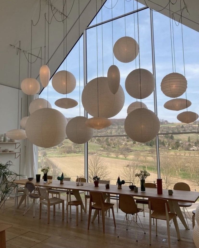 AKARI STYLE | AO Orb Paper Pendant Light
