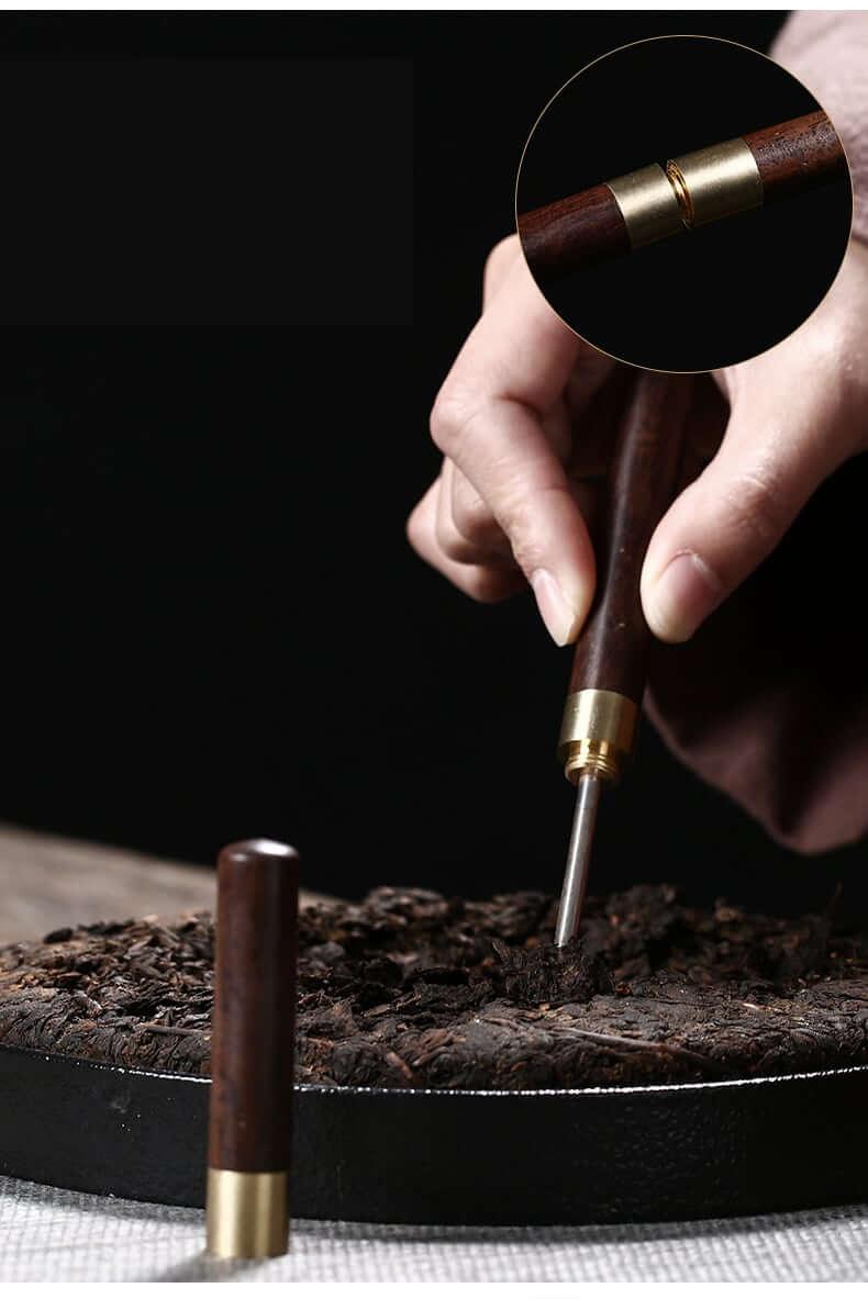 Glass & Solid Wood Tea Ceremony Six Gentlemen Tea Accessories Set - mokupark.com