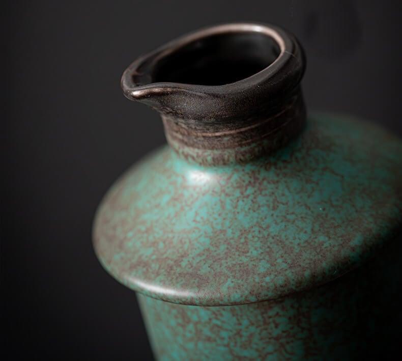 Japanese Style Warm Sake Ware Ceramic Sake Set - 3 pcs - mokupark.com