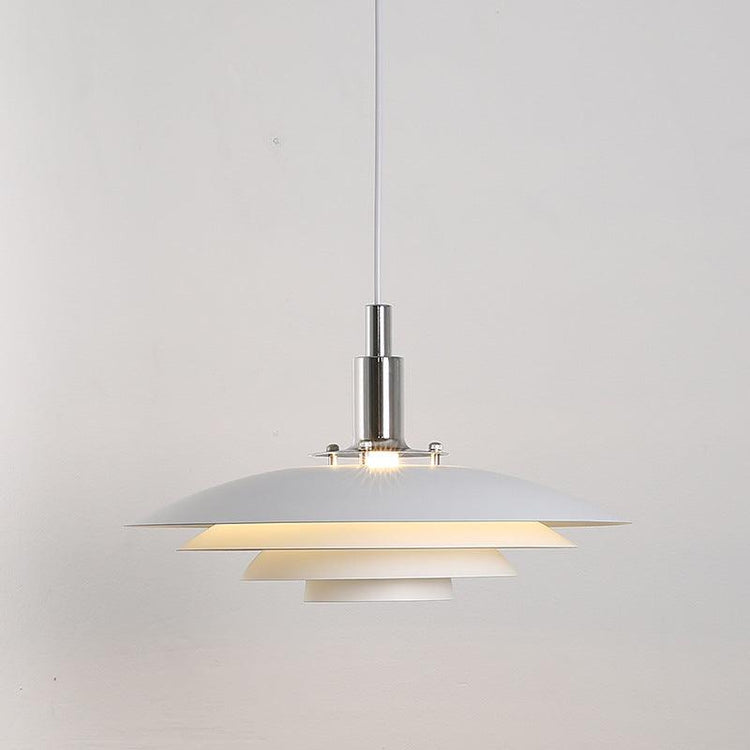 PH3 White Aluminum Multi-layer UFO Pendant Lamp - Moku Park