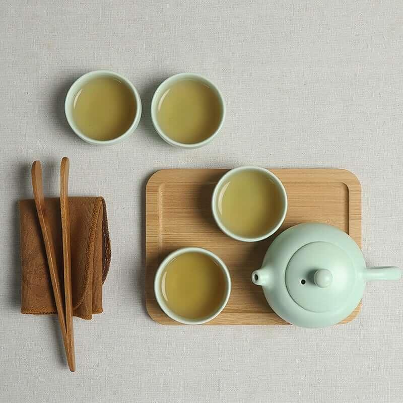 Portable Ceramic Kung Fu Tea Set - mokupark.com