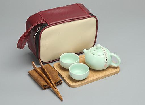 Portable Ceramic Kung Fu Tea Set - mokupark.com