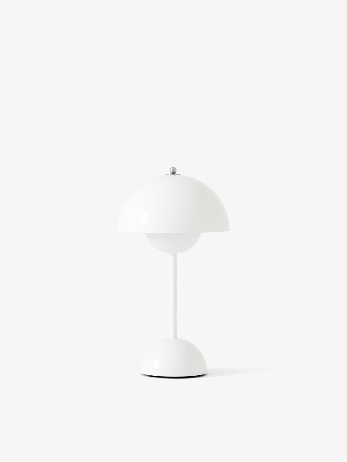180mm USB Rechargeable Cordless Mushroom Table Lamp - Acrylic Classic