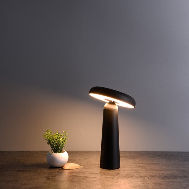 Shakeable USB Recharge LED Cordless Mushroom Table Lamp