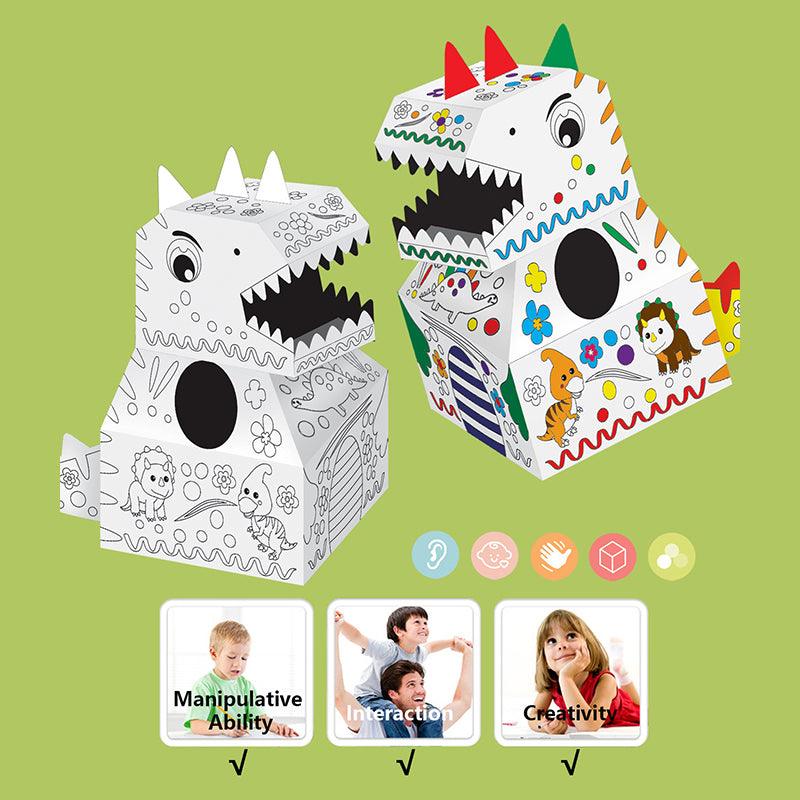 Doodle Paper Dinosaur - mokupark.com