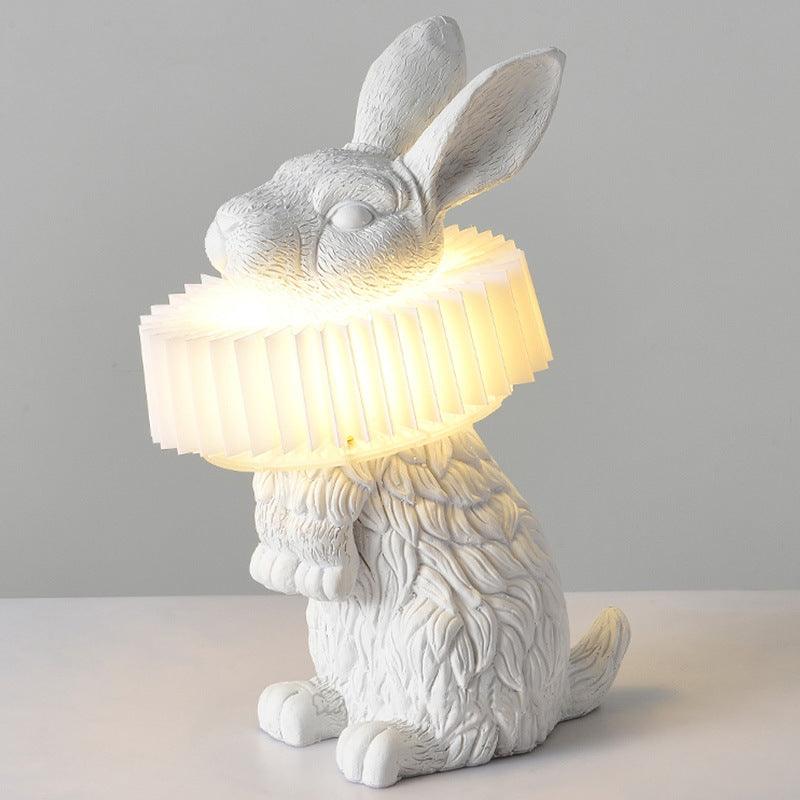 Resin Rabbit Decorative Table Lamp - Moku Park