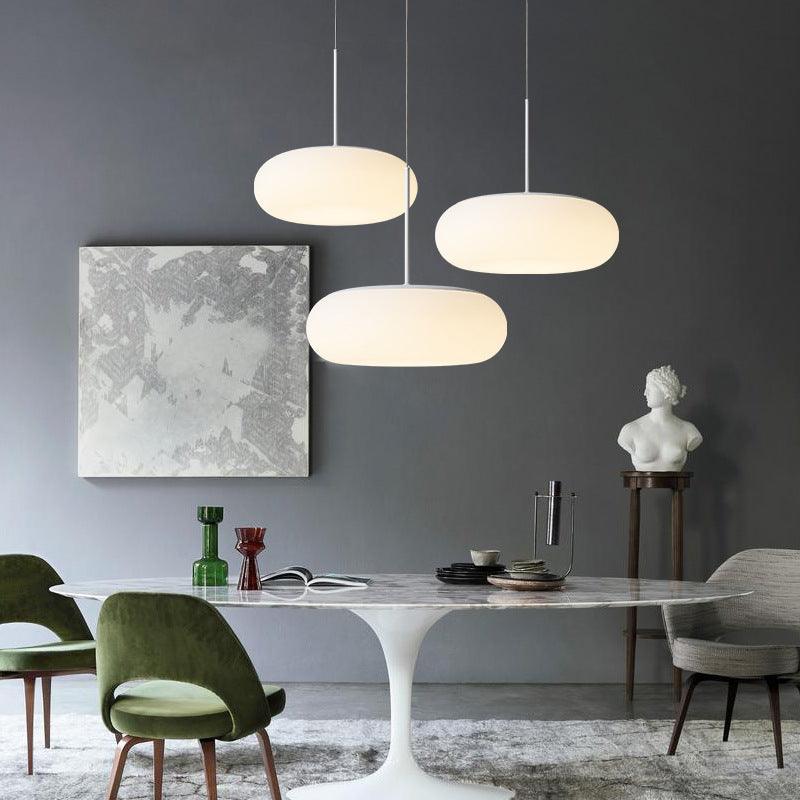 Resin Round Ceiling Lamp - Moku Park